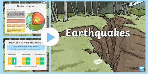 Earthquakes PowerPoint (teacher made) - Twinkl