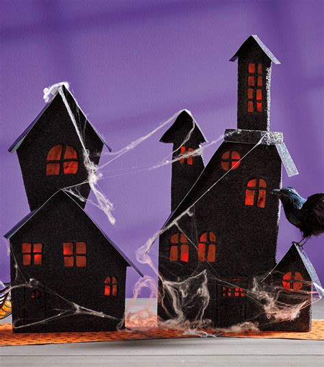 Paper Haunted House Craft - Halloween Crafts | JOANN