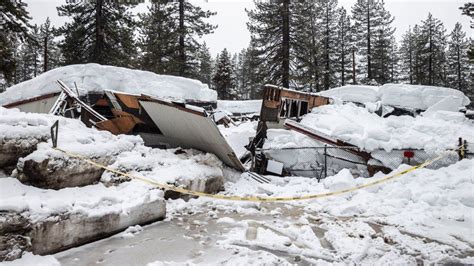 South Lake Tahoe: The mountain town buried by California winter chaos ...