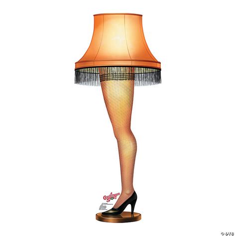 A Christmas Story Leg Lamp Cardboard Stand-Up | Oriental Trading