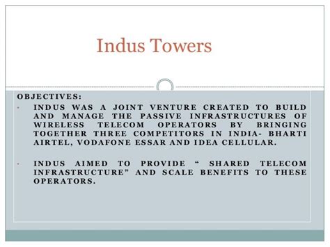 Indus towers