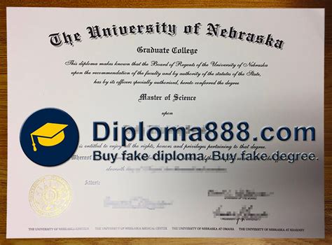 Where to get a realistic University of Nebraska diploma?