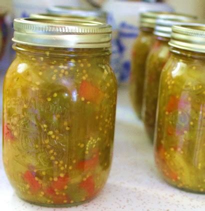 green tomato relish canning recipes