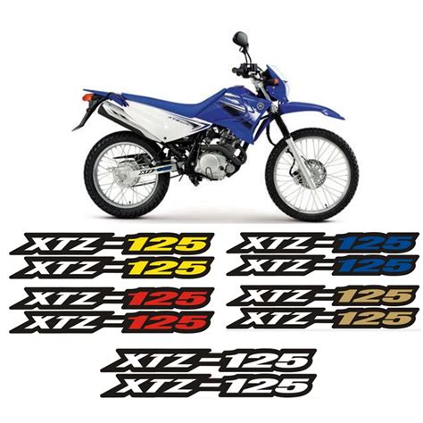 Swingarm Swing Arm Stickers Decals Stripes For Yamaha Xtz 125 Xtz125e 2015-2021 - Decals ...