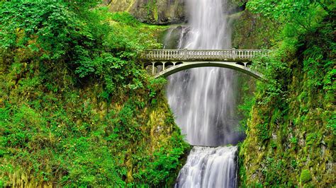 Multnomah Falls, Oregon [1920x1080] : r/wallpaper