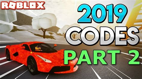 All Vehicle Simulator Codes 2 ( Updated ) ( Roblox ) ( $210,500 ) 2019 - YouTube