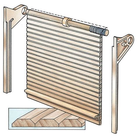 Tambour Door Hardware Kits-Select wood | Rockler Woodworking and Hardware | Woodworking hardware ...