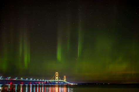 Northern Lights viewing in Northern Michigan