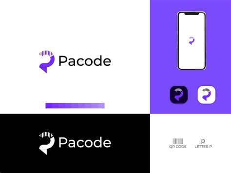 Letter P QR Code Logo by MD JAHIRUL HAUQ JONY (Logo Designer) on Dribbble