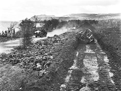 Saipan. D+22. July 7, 1944, the aftermath of a "banzai charge ...