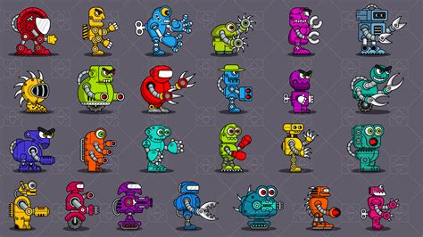 25 game humanoid robots | GameDev Market