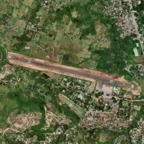 Cotabato Airport in Cotabato City, Philippines (Google Maps)