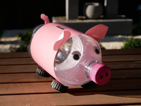 TOCK Crafts - Plastic Bottle Piggy Bank - TOCK.earth