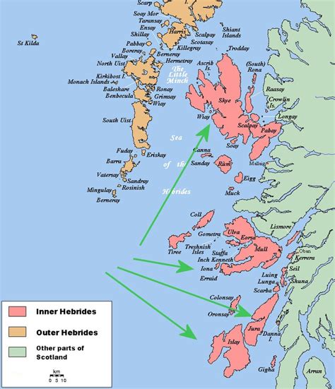 Inner Hebrides | Hebrides, Islay, St kilda