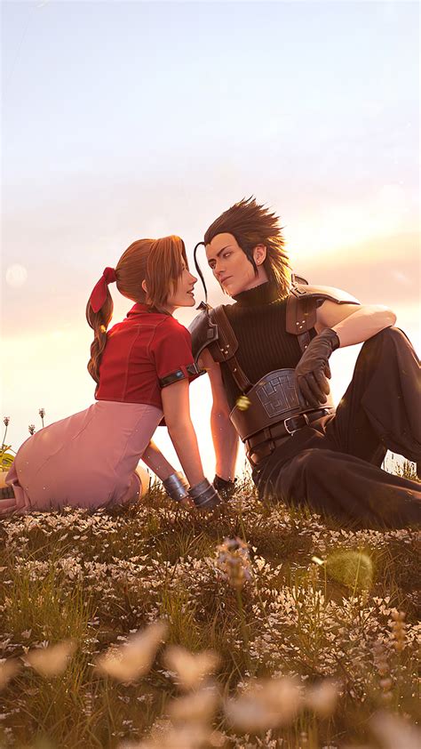 1080x1920 Zack Fair And Aerith Cosplay Iphone 7,6s,6 Plus, Pixel xl ...