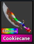 CHROMA COOKIECANE (CHROMA COOKIE CANE) - [MM2 - MURDER MYSTERY 2 ... | ID 203835787 | PlayerAuctions