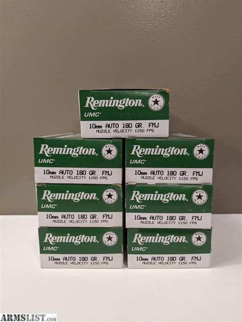 ARMSLIST - For Sale: Remington 10mm Ammo