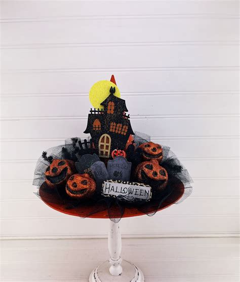 Halloween Decor, Witch Hat, 7.5 In. Tall X 10 In. Width-halloween Tree ...