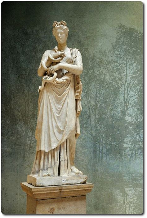 Hygeia : Goddess of Health | Ancient greek sculpture, Greek and roman mythology, Statue