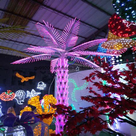 LED RGB Coconut Palm Tree Lights - China LED Palm Tree Lights and LED RGB Coconut Tree Lights