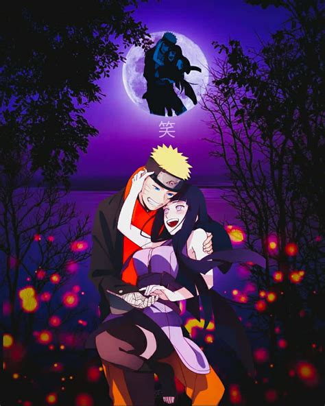 Download Cute Naruto And Hinata Dancing In The Moonlight Wallpaper ...