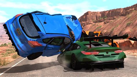 Crash Testing Real Car Mods #2 - Beamng Drive Car Crashes Compilation - YouTube