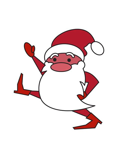 Cute Santa Claus on the happy festival of Christmas and New Year 29863124 PNG