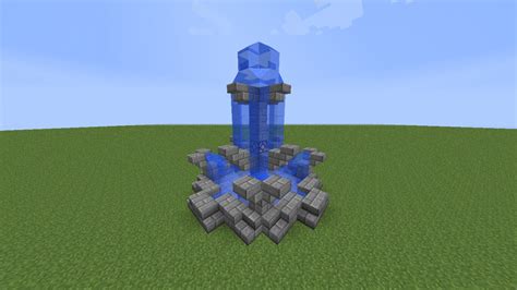 Minecraft Fountain Tutorial Minecraft Map