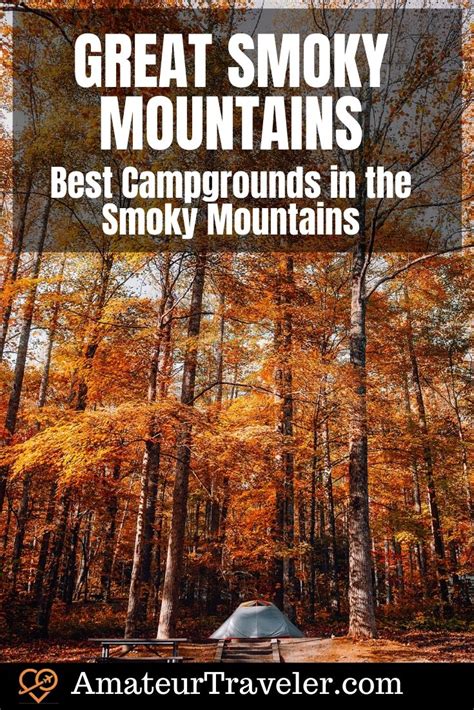 Best Campgrounds in the Smoky Mountains - Amateur Traveler