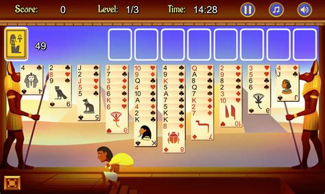 🕹️ Play Thieves Of Egypt Solitaire Game: Free Online Thieves of Egypt Solitaire Video Game for ...