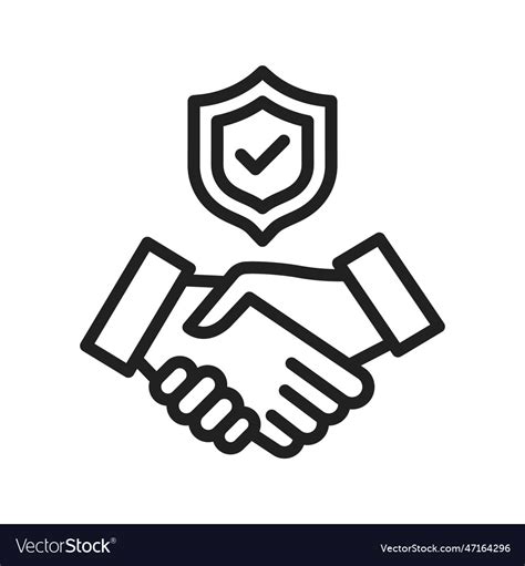 Trust icon image Royalty Free Vector Image - VectorStock