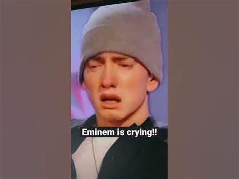 Why Eminem is crying while an interview?! - YouTube