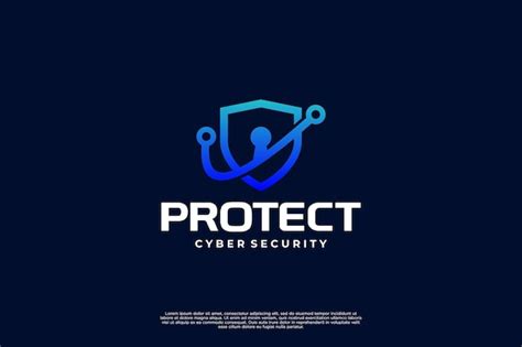 Premium Vector | Shield protection logo design inspiration