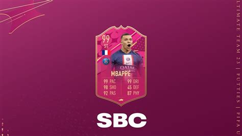 FIFA 23 SBC Kylian Mbappé FUTTIES: Cheapest Solutions ...