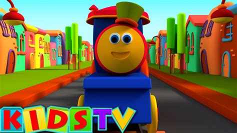 Bob, The Train - Alphabet Adventure | ABC Song | Preschool | Kids nursery rhymes, Music nursery ...