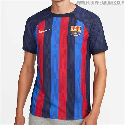 FC Barcelona 22-23 Home Kit Released - Footy Headlines