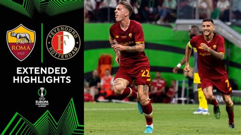 Roma vs. Feyenoord: Extended Highlights | UECL Final | CBS Sports ...