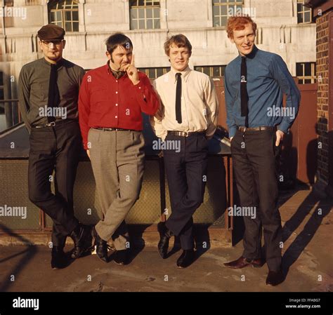 GRAHAM BOND ORGANISATION UK rock group on 17 March 1965. From left ...