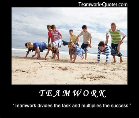 Inspirational Posters | Teamwork Quotes | Idée de jeux, Jeux exterieur ...