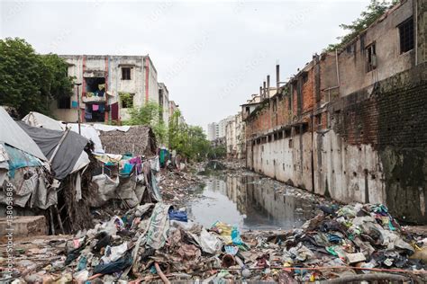 Chennai, polluted rivers, Tamil Nadu, India Stock Photo | Adobe Stock