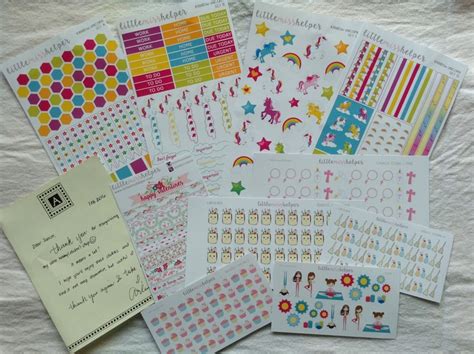 #PlanningForPleasure With Little Miss Helper Planner Stickers - Mommy Plannerista