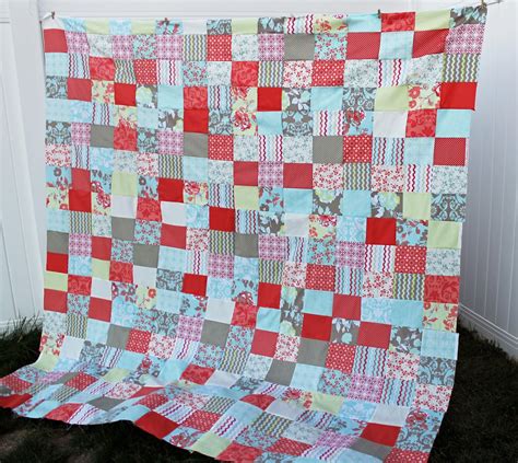 Free Quilt Patterns for Beginners- Easy Patchwork | The Stitching Scientist (With images) | Easy ...