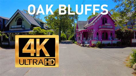 [4K] Gingerbread Houses Oak Bluffs Walking Tour Part 2 - MV Vacation ...