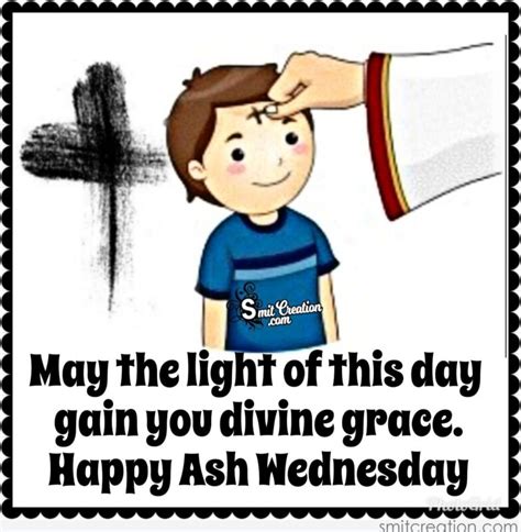 Happy Ash Wednesday Wishes - SmitCreation.com