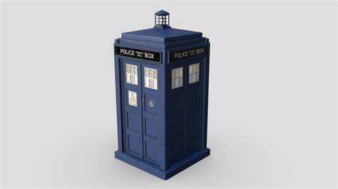 TARDIS - Buy Royalty Free 3D model by dusan.lamos [668e57f] - Sketchfab Store