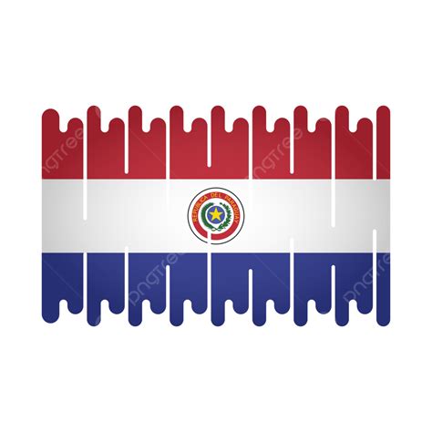 Paraguay Flag Clipart PNG Images, Paraguay Flag Png Vector Design ...