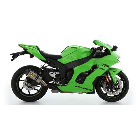 Arrow Indy Race Slip-On Exhaust Kawasaki ZX10R / ZX10RR 2022 - Cycle Gear