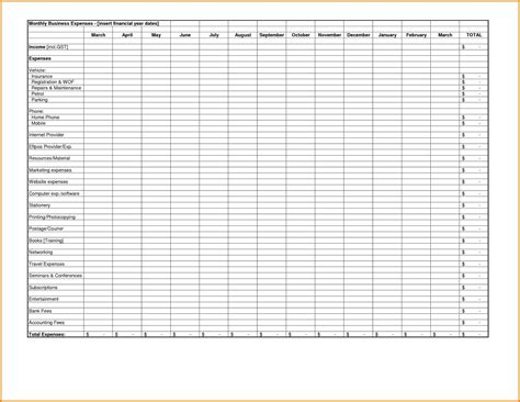 Free Spreadsheet | Haisume In Restaurant Bookkeeping Templates For ...