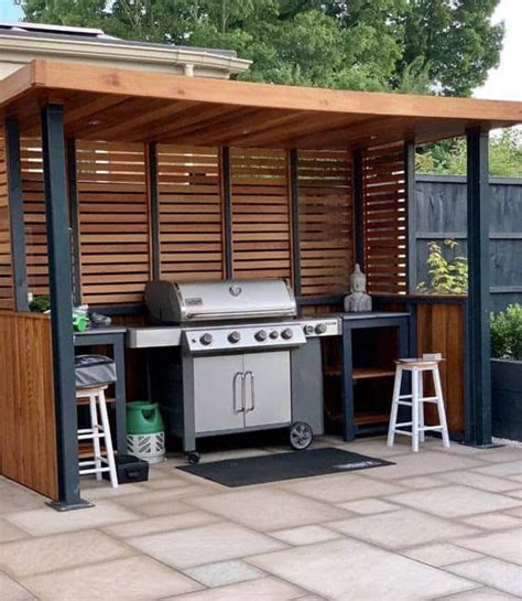 45 BBQ Shelter Ideas: 15 Modern Open BBQ Shack