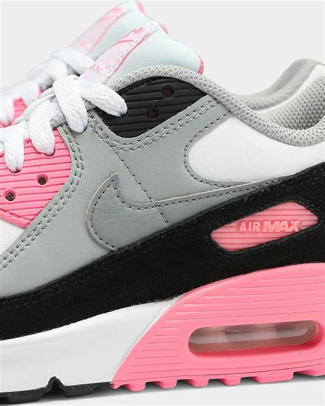 Nike Kids Air Max 90 LTR (GS) White/Grey/Pink | Culture Kings NZ